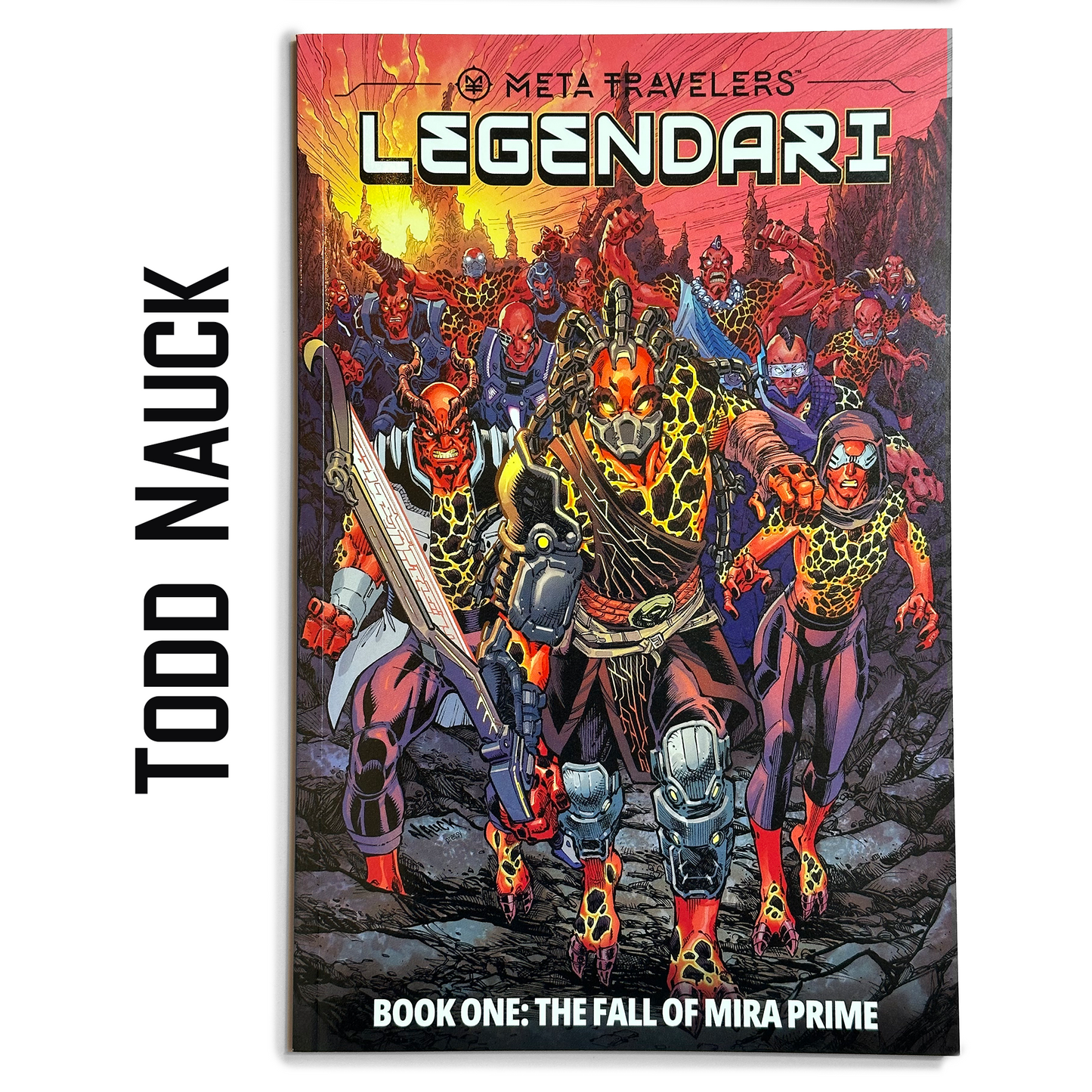 MetaTravelers LEGENDARI - DIGITAL "Book I: The Fall of Mira Prime" Graphic Novel