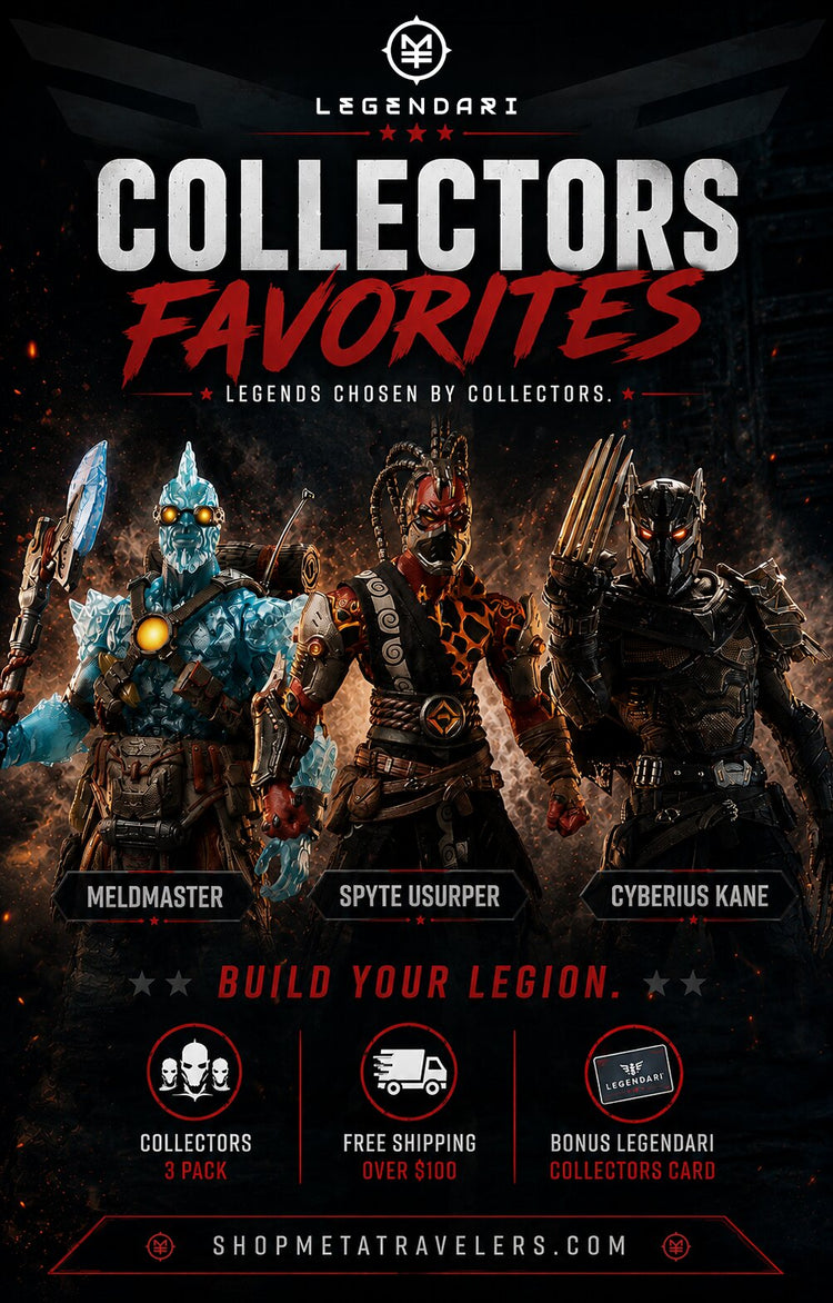 Collectors Favorites 3-Pack — MeldMaster, Spyte Usurper, and Cyberius Kane
