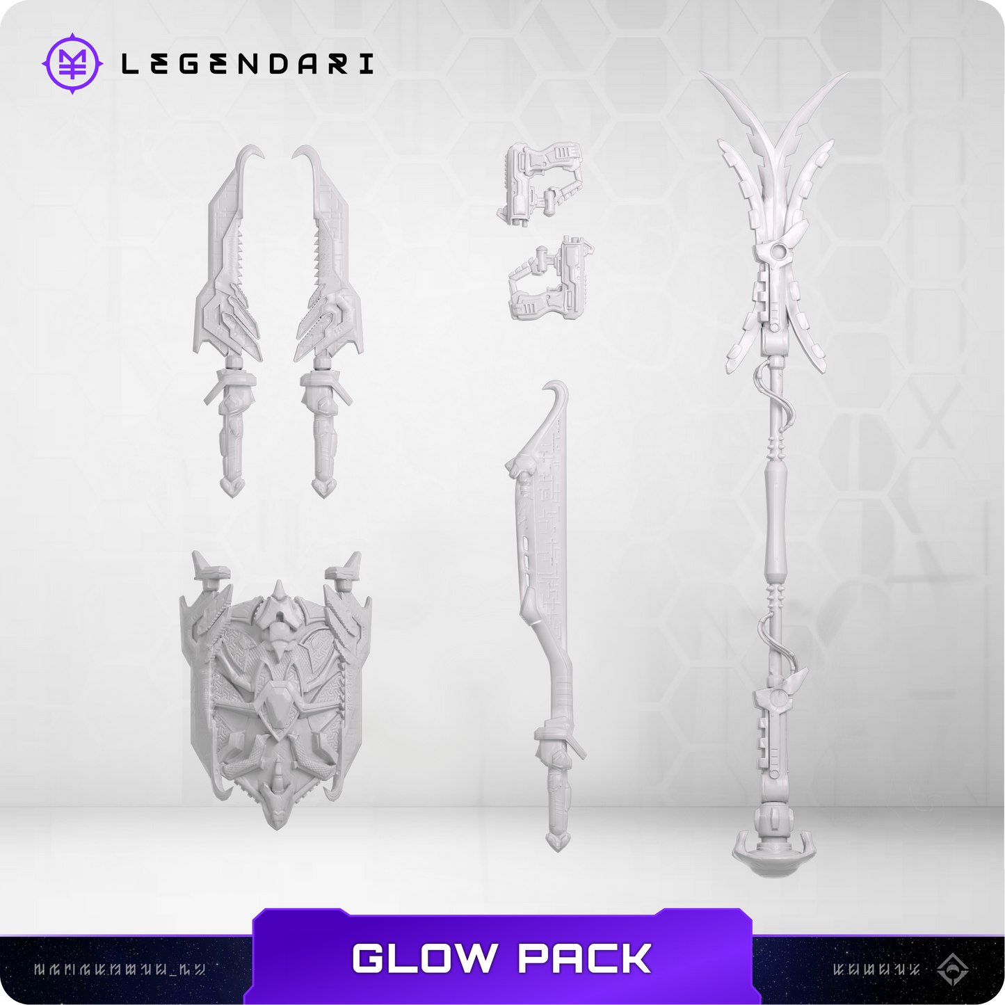 Legendari Glow Weapons Pack