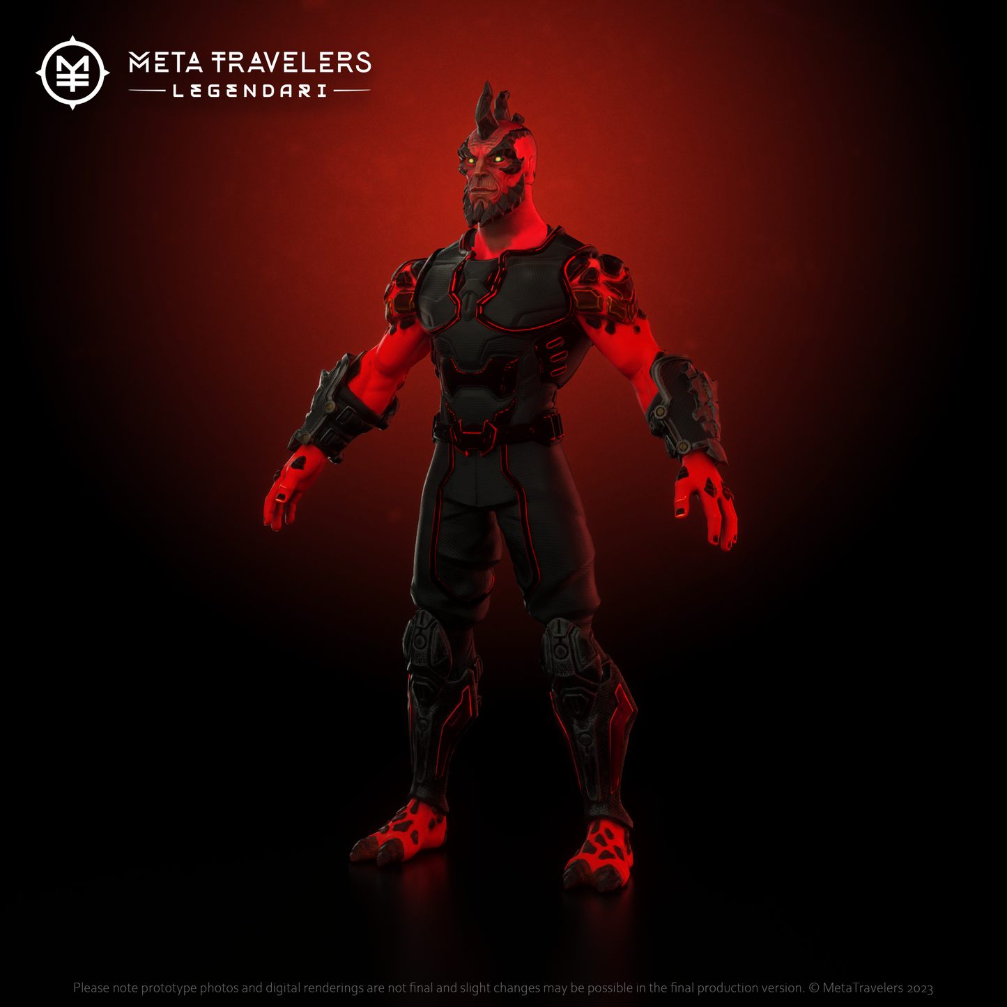 Legendari Crimson Enforcer Action Figure