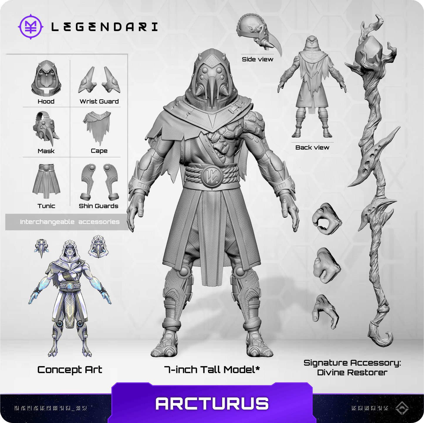 Legendari Arcturus Action Figure [PRE-ORDER]