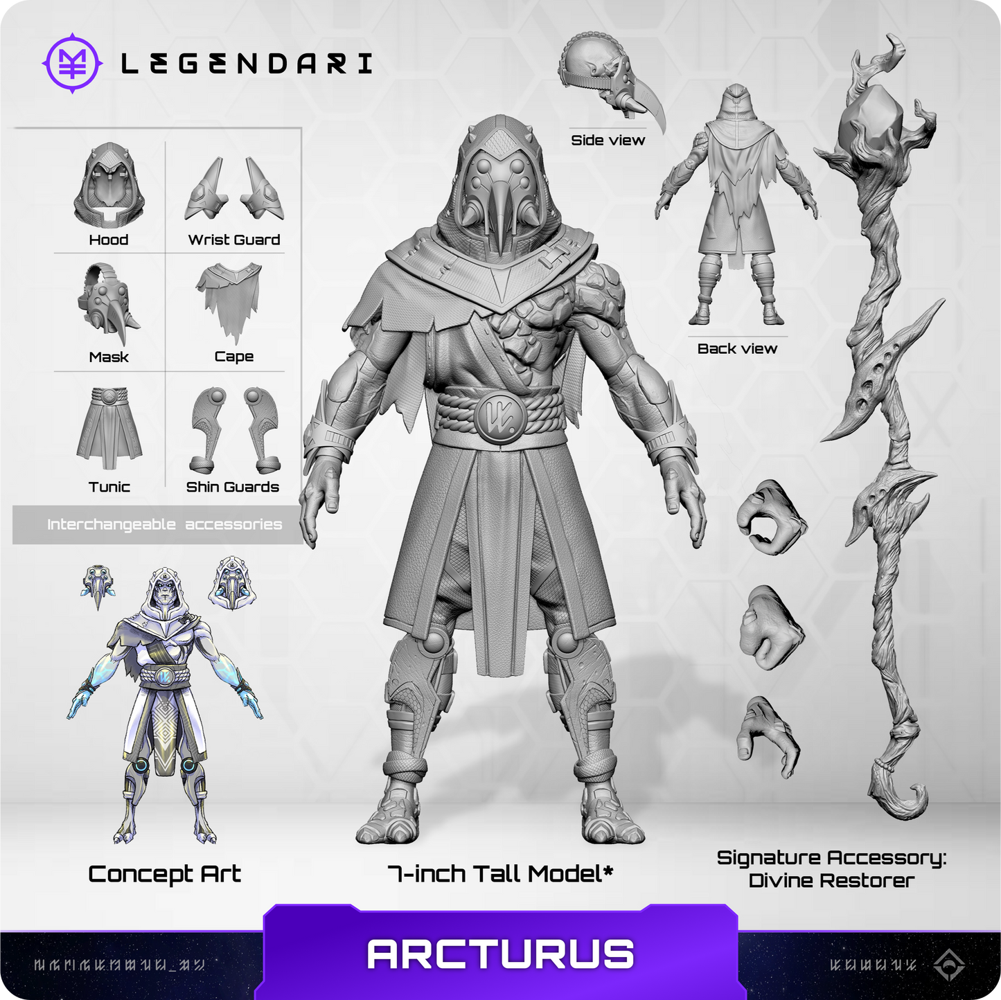 Legendari Arcturus Action Figure
