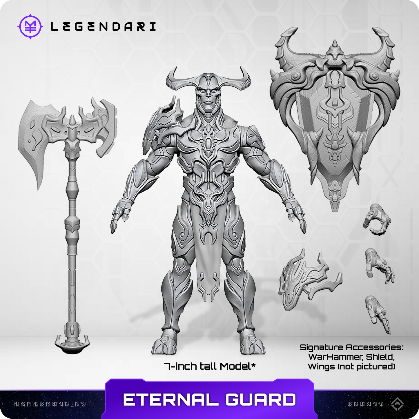 Legendari Eternal Guard Action Figure