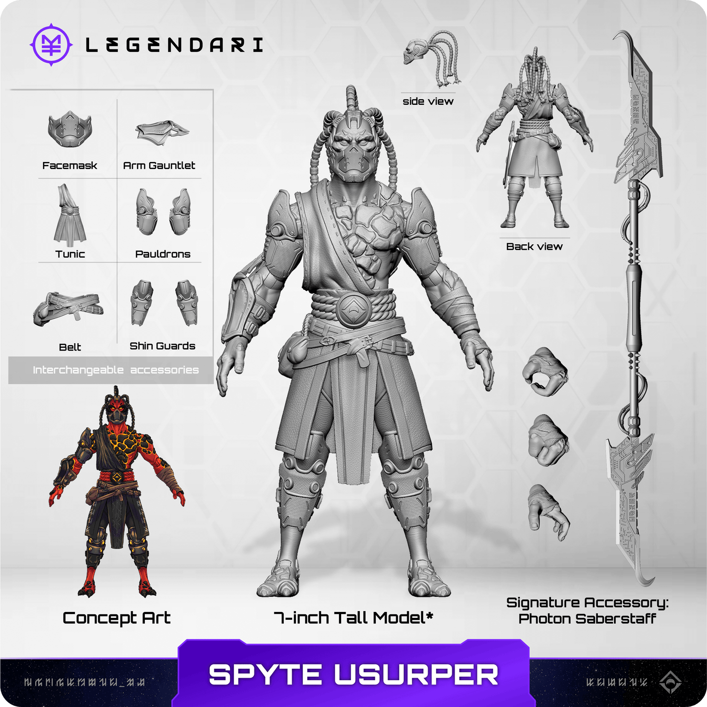 Legendari Spyte Usurper Action Figure