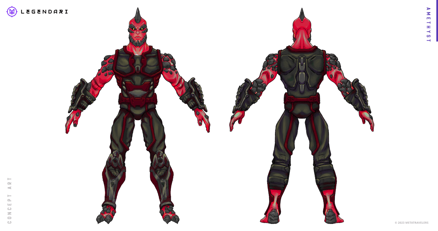 Legendari Crimson Enforcer Action Figure