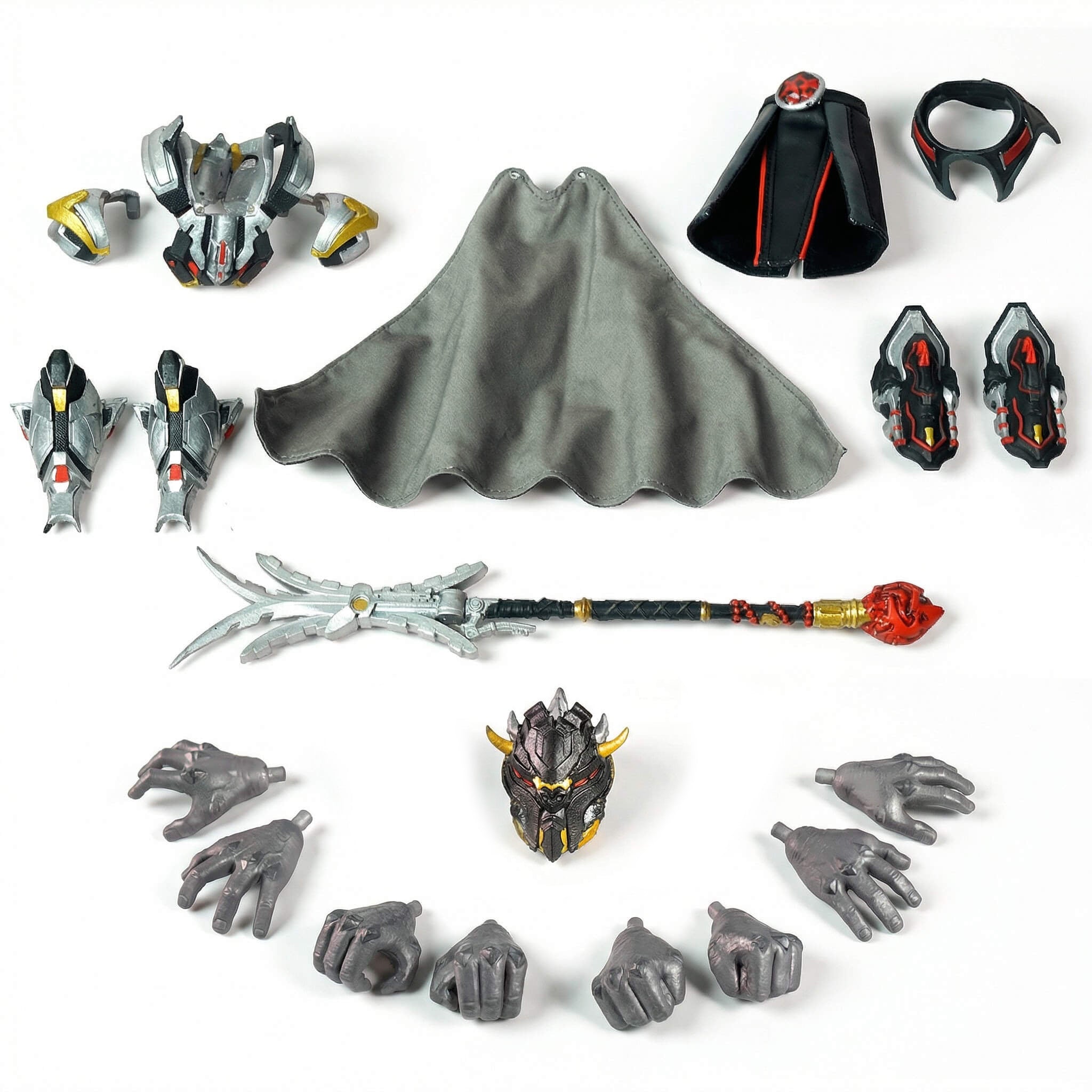 Kael Darkhelm MetaTravelers Legendari Premium Action Figure