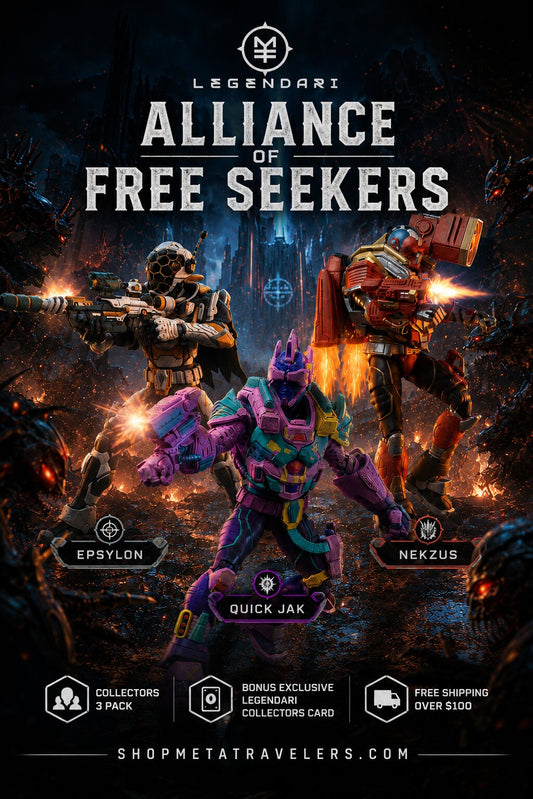 Alliance of Free Seekers — Collectors 3-Pack featuring Epsylon, Quick Jak, and Nekzus